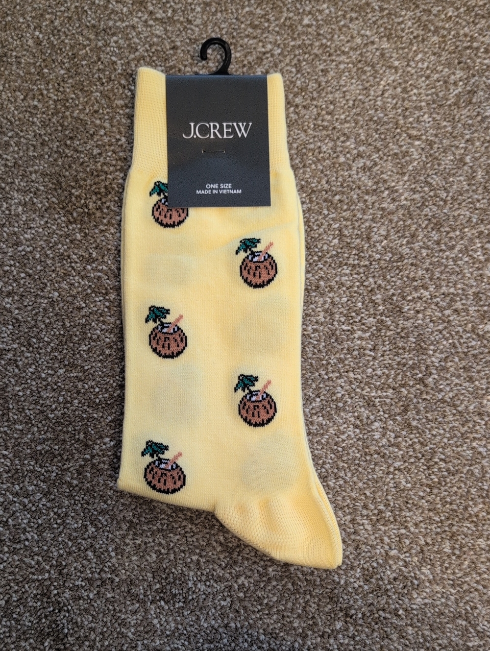 NWT J. Crew Coconut Socks